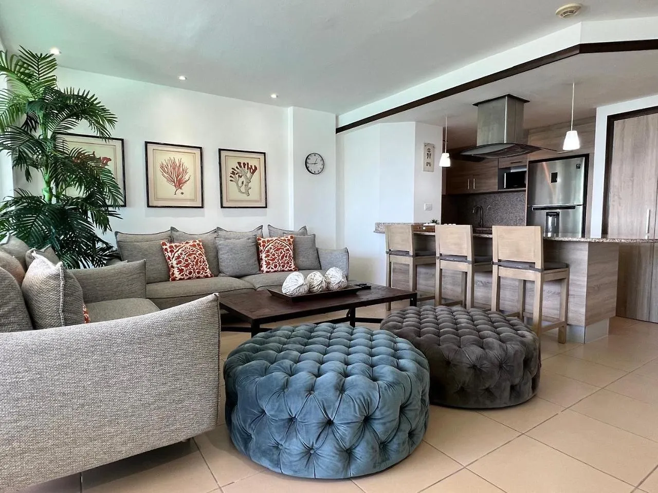 公寓 Marbella-Seaview-Frontbeach-Cozy-2Br-2Bds-4Pax-Wifi Villa Del Mar 多米尼加共和国